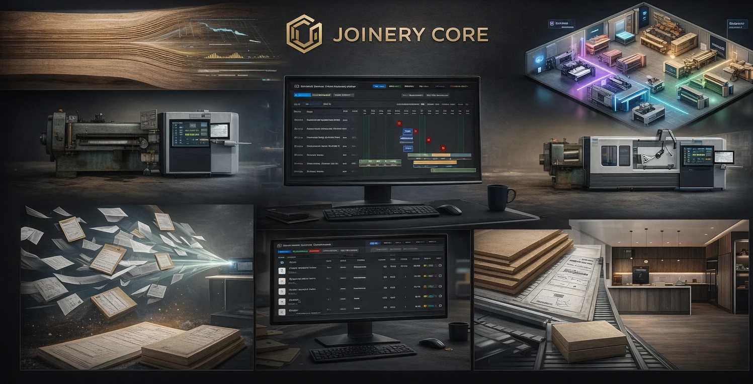 Joinery Core Production Gantt